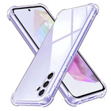 Husa pentru Samsung Galaxy A35 5G, Techsuit Shockproof Clear Silicone, transparenta