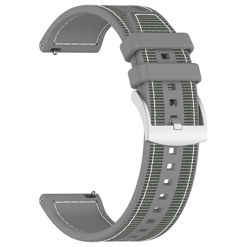 Curea pentru Garmin Venu 2, Techsuit Watchband 22mm (W051), gri