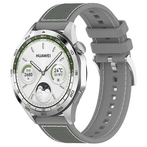 Curea pentru Garmin Venu 2, Techsuit Watchband 22mm (W051), gri
