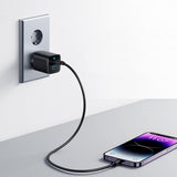 Incarcator retea Anker 323 (A2331G11), Type-C, USB, Incarcare rapida, 33W, negru