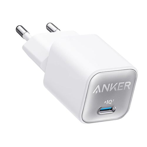 Incarcator retea Anker 511, Nano 3 (A2147G21), GaN, Incarcare rapida, Type-C, 30W, alb