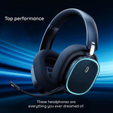 Casti wireless Baseus Casti Wireless AeQur GH02 (A00050800113-Z1), pentru Gaming, Bluetooth V5.3, negru