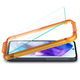 Folie de protectie pentru Samsung Galaxy A55 5G, Spigen (2 pack) Glas.tR Align Master (AGL07775)