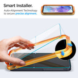 Folie de protectie pentru Samsung Galaxy A55 5G, Spigen (2 pack) Glas.tR Align Master (AGL07775)