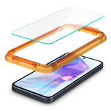 Folie de protectie pentru Samsung Galaxy A55 5G, Spigen (2 pack) Glas.tR Align Master (AGL07775)