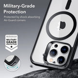 Husa pentru iPhone 15 Pro, ESR Classic Hybrid HaloLock, gri