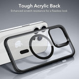 Husa pentru iPhone 15 Pro, ESR Classic Hybrid HaloLock, gri