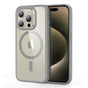 Husa pentru iPhone 15 Pro, ESR Classic Hybrid HaloLock, gri