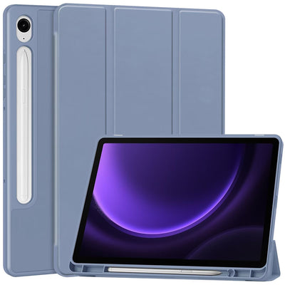 Husă tabletă pentru Samsung Galaxy Tab S11 Ultra / Tab S12 Ultra, Techsuit Flex Trifold with Pencil Holder, Mov