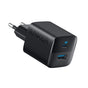 Incarcator retea Anker 323 (A2331G11), Type-C, USB, Incarcare rapida, 33W, negru