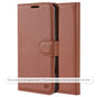 Husa pentru Xiaomi Redmi 9C NFC, Techsuit Leather Folio, maro