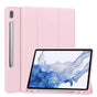Husă tabletă pentru Samsung Galaxy Tab S11 Ultra / Tab S12 Ultra, Techsuit Flex Trifold with Pencil Holder, Roz