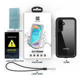 Husa pentru Samsung Galaxy A54, ShellBox Waterproof IP68 Case, negru