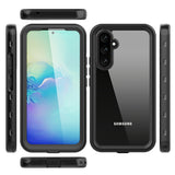 Husa pentru Samsung Galaxy A54, ShellBox Waterproof IP68 Case, negru
