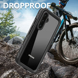 Husa pentru Samsung Galaxy A54, ShellBox Waterproof IP68 Case, negru