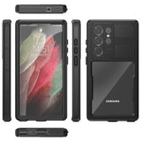 Husa pentru Samsung Galaxy S23 Ultra, ShellBox Waterproof IP68 Case, negru
