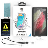 Husa pentru Samsung Galaxy S23 Ultra, ShellBox Waterproof IP68 Case, negru