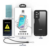 Husa pentru Samsung Galaxy A25 5G, ShellBox Waterproof IP68 Case, negru