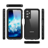 Husa pentru Samsung Galaxy A25 5G, ShellBox Waterproof IP68 Case, negru