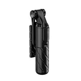 Selfie stick Techsuit Mini (K03), Compact Tripod Mount cu Bluetooth Telecomanda, Pliabil, 70cm, negru