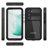 Husa pentru Samsung Galaxy S23, ShellBox Waterproof IP68 Case, negru