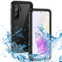 Husa pentru Samsung Galaxy A35 5G, ShellBox Waterproof IP68 Case, negru