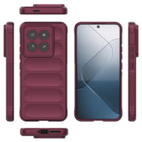 Husa pentru Xiaomi 14 Pro, Techsuit Magic Shield, bordo
