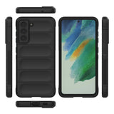 Husa pentru Samsung Galaxy S21 FE 5G, Techsuit Magic Shield, bleu