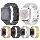 Curea pentru Apple Watch SE 40mm, Techsuit Watchband 32mm (W052), argintiu