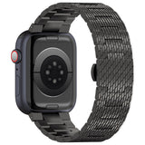 Curea pentru Apple Watch SE 40mm, Techsuit Watchband 32mm (W052), argintiu