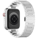 Curea pentru Apple Watch SE 40mm, Techsuit Watchband 32mm (W052), argintiu