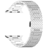 Curea pentru Apple Watch SE 40mm, Techsuit Watchband 32mm (W052), argintiu
