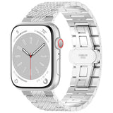 Curea pentru Apple Watch SE 40mm, Techsuit Watchband 32mm (W052), argintiu