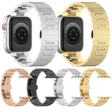 Curea pentru Apple Watch SE 40mm, Techsuit Watchband 32mm (W052), argintiu