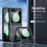 Husa pentru Samsung Galaxy Z Flip6, Dux Ducis Aimo Series, negru