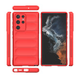 Husa pentru Samsung Galaxy S22 Ultra 5G, Techsuit Magic Shield, bleu