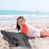 Husa tableta pentru iPad Air 4 2020 10.9, ShellBox Waterproof IP68, negru
