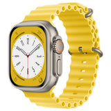 Curea pentru Apple Watch 6 44mm, Techsuit Watchband (W038), galben
