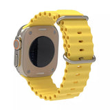 Curea pentru Apple Watch 6 44mm, Techsuit Watchband (W038), galben