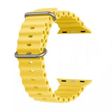 Curea pentru Apple Watch 6 44mm, Techsuit Watchband (W038), galben