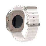 Curea pentru Apple Watch 6 44mm, Techsuit Watchband (W038), alb