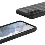 Husa pentru Samsung Galaxy S21 5G, Techsuit Magic Shield, bleu