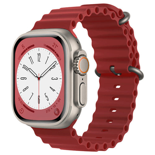 Curea pentru Apple Watch SE 40mm, Techsuit Watchband (W038), bordo