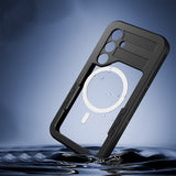Husa pentru Samsung Galaxy S24, ShellBox Waterproof IP68 Case, negru