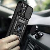 Husa pentru iPhone 11 Pro Max, Techsuit CamShield Series, albastru