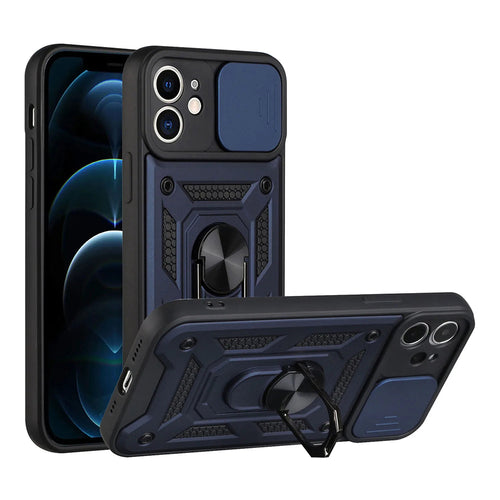 Husa pentru iPhone 11, Techsuit CamShield Series, albastru