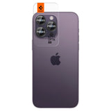 Folie de protectie pentru iPhone 14 Pro, Spigen (2 pack) Optik.tR EZ Fit Pro Camera Glass (AGL05205)- iPhone 14 Pro/Max/15 Pro/Max/16 Pro/Max/17 Pro/Max
