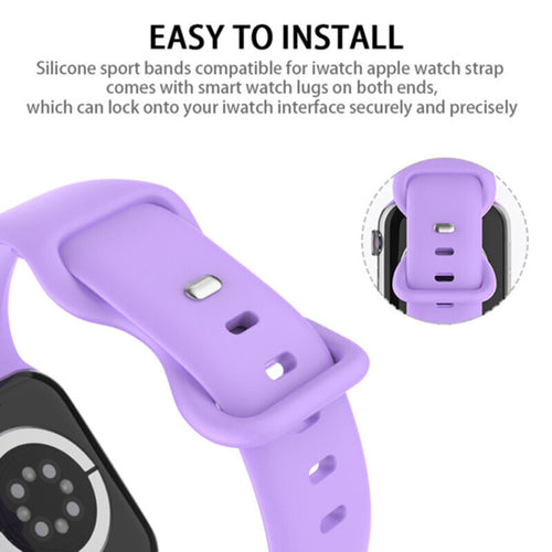 Curea pentru Apple Watch SE 40mm, Techsuit Watchband (W031), mov