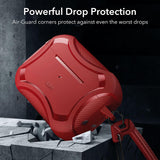 Husa casti pentru AirPods Pro 1/2, ESR, Cyber Armor Tough Case Halolock, alb