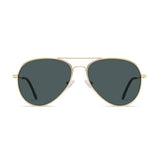 Ochelari de soare Techsuit Sunglasses (3025), polarizati, UV400, Auriu/Verde